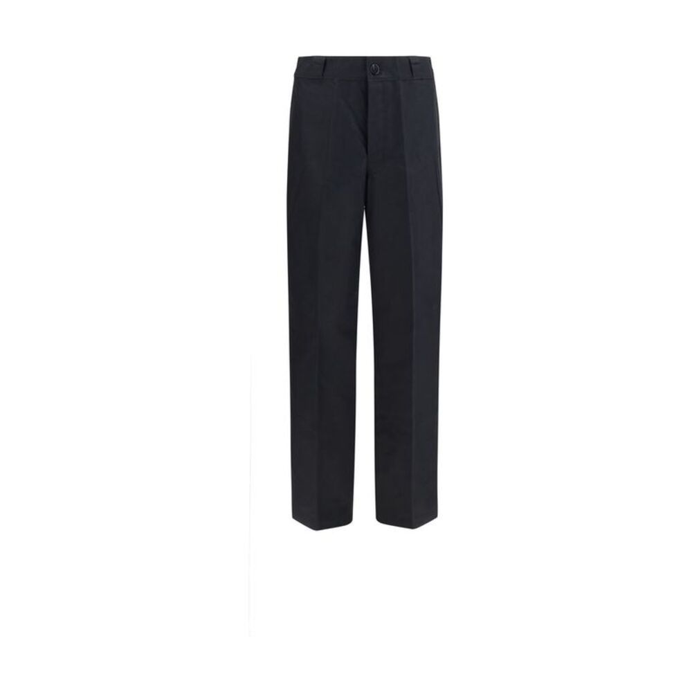Prada Black Cotton Casual Men's Pants